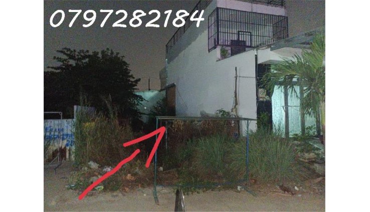 ĐẤT MẶT TIỀN 80M2  ĐƯỜNG HOÀNG HỮU NAM PHƯỜNG LONG THẠNH MỸ TP THỦ ĐỨC